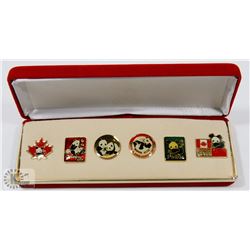 PANDA LAPEL PIN COLLECTION.