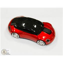 NEW RED CAR SHAPED WIRELESS MOUSE