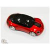 Image 1 : NEW RED CAR SHAPED WIRELESS MOUSE