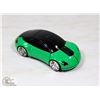 Image 1 : NEW GREEN CAR SHAPED WIRELESS MOUSE