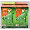 Image 1 : 8 PACKS OF NICORETTE GUM, 30 PIECES PER PACK. 2MG.