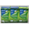 Image 1 : LOT OF 3 NICORETTE GUM EXTREME CHILL MINT, 105
