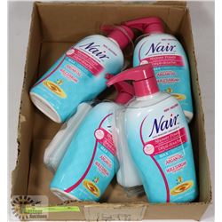 BOX OF 4 NAIR SHOWER POWDER