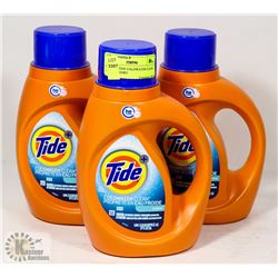 LOT OF 3 TIDE COLDWATER CLEAN 1.09L LAUNDRY