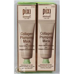 LOT OF 2 PIXI COLLAGEN PLUMPING MASK