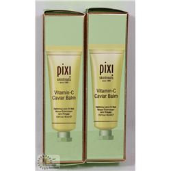 LOT OF 2 PIXI VITAMIN C CAVIAR BALM