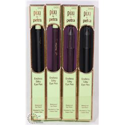 LOT OF 4 PIXI WATERPROOF EYE PENCILS