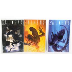 A LOT OF 3 ALIENS COMICS BY DARK HORSE COMICS