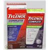 Image 1 : LOT OF 2  TYLENOL EXTRA STRENGTH COMPLETE NIGHT