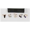 Image 2 : NEW! LOT OF 5 FASHION NAIL RINGS