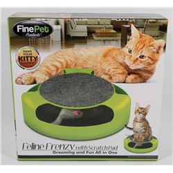 NEW! FELINE FRENZY WITH SCRATCH PAD