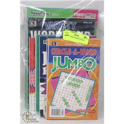 LOT OF 10 NEW WORD PUZZLES