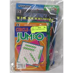 LOT OF 10 NEW WORD PUZZLES