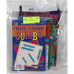 LOT OF 10 NEW WORD PUZZLES
