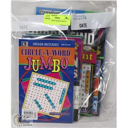 LOT OF 10 NEW WORD PUZZLES