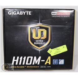 GIGABYTE H110M-A MOTHERBOARD, NEW