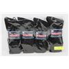 Image 1 : PACKAGE OF 12 BLACK WINNER MENS SIZE 10-13 SOCKS
