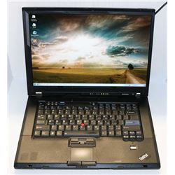 LENOVO T SERIES WIN 7 PRO LAPTOP WITH AC ADAPTOR
