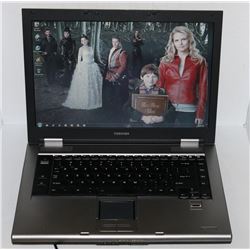TOSHIBA TECRA WIN 7 PRO LAPTOP WITH AC ADAPTER