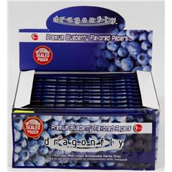 BOX WITH 12 PACKS OF PREMIUM FLAVOURED PAPERS