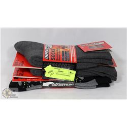 3PK LADIES HEAT WAVE SOCKS