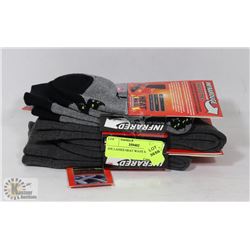 3PK LADIES HEAT WAVE SOCKS