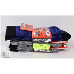 3PK MENS HEAT WAVE SOCKS