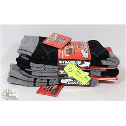 3PK MENS HEAT WAVE SOCKS