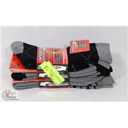 3PK MENS HEAT WAVE SOCKS