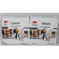 TWO BOXES OF 3M EARMUFFS