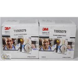 TWO BOXES OF 3M EARMUFFS