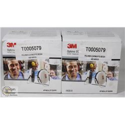 TWO BOXES OF 3M EARMUFFS