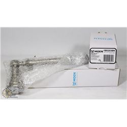 MOEN ROBE HOOK AND MOEN PIVOTING PAPER