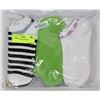 Image 1 : 9PK LADIES ANKLE SOCKS