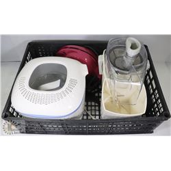 THE JUICEMAN JUICER, MOULINEX DEEP FRYER, BETTY