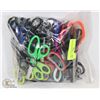 Image 1 : BAG OF ASSORTED SCISSORS.