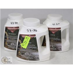 LOT OF 3 - 2 BROMINE, 1 CHLORINE