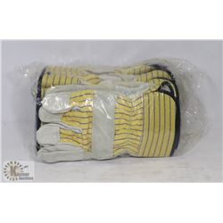 BUNDLE OF LEATHER WORK GLOVES