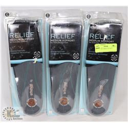 ORTHODICS LARGE, LOT OF 3