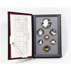 1995 STERLING SILVER DOUBLE DOLLAR SET