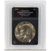 Image 1 : 1978 B.U. EISENHOWER ENCASED DOLLAR COIN.