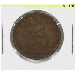 1860 GB QUEEN VICTORIA FARTHING