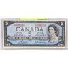 Image 1 : 1954 CANADIAN $5 BILL