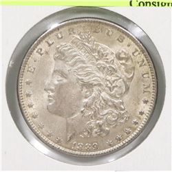 USA 1889 MORGAN SILVER $1 COIN