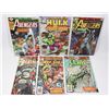 Image 1 : LOT OF 6 MISC COLLECTOR COMIC BOOKS INCL HULK