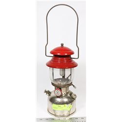 COLEMAN FUEL LANTERN RED/SILVER