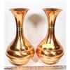 Image 1 : 2 LARGE COPPER VASES