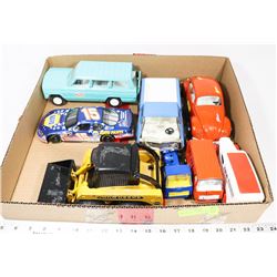 BOX OF COLLECTIBLE CARS INCL TONKA