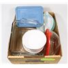 Image 1 : ASSORTMENT OF PYREX DISHES, INCLUDES 8X8 AND 9X12