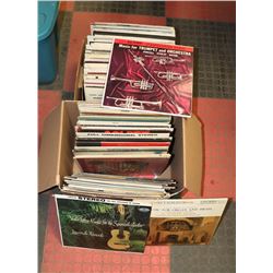 2 BOXES OF ASST RECORDS